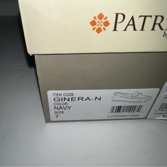 Patrizia by Spring Step Ginera Blue & gold loafers size 7 Women’s - Picture 7 of 15